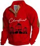 Mens Jacket Polar Soft Warm Quarter Zip Pullover Hoodie Boys